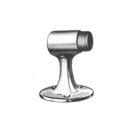 Ives, H. B. FS448 US26D | Door Floor Stop, 2-1/2" Diameter x 3" Height, Brass, Satin Chrome Plated, With Wood Screw