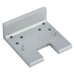 Ives, H. B. MB2V SP28 | Door Coordinator Mounting Bracket, 4" Width x 4" Depth x 1-5/8" Height, 2-3/8 to 3-1/4" Width Stop, Steel, Aluminum Painted