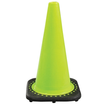 JBC Safety Plastic Inc RS45015C-LIME | Traffic Cone, 18 in., 3 lb, Lime
