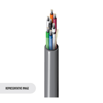 Belden 8627 060500 | Electronic, 4 C #14 Str TC, PVC Ins, PVC Jkt