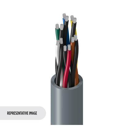 Belden 8691 0601000 | Electronic, 6 Pr #18 Str TC, PVC Ins, PVC Jkt, CMG
