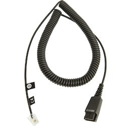 Jabra 8800-01-01 | Quick Disconnect to RJ9 Coiled Cord