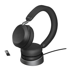 Jabra 27599-999-989 | Evolve2 75-USB-A, MS Stereo, Stand, Black