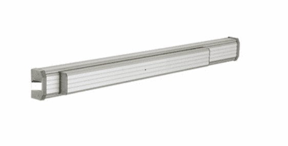 Jackson Industries Pty Ltd 31-1295-C-4-628 | Push Pad Rim Exit Device, 48 in. Rail, Panic Hardware, Satin Aluminum