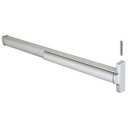 Jackson Industries Pty Ltd 31-2086-R-4-7-628 | Panic Exit Device, Top Bolt, Push Pad, Concealed Vertical Rod, Right Hand Reverse Bevel, 48" Width Door, Aluminum, Satin Aluminum