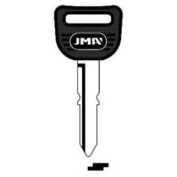 Jma Usa HOND-13.P NP 12 | Car Key Blank, Hon38Rp, Plastic Head, Brass, Nickel Plated, For Honda