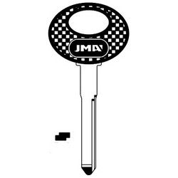 Jma Usa ME-6.P NP 16 | Car Key Blank, S53Hfp, Brass, Nickel Plated, For Mercedes