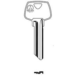Jma Usa SAR-7E BR 1 | Door Key Blank, S22, Brass, For Sargent