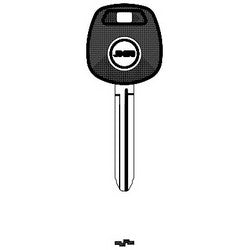 Jma Usa TP00TOYO-15.P NP 17 | Car Key Blank, Chipless, Transponder, Brass, Nickel Plated, For Toyota