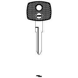 Jma Usa TP05ME-HM.P1 NP 21 | Car Key Blank, Transponder, Ym15T5, Brass, Nickel Plated, For Dodge