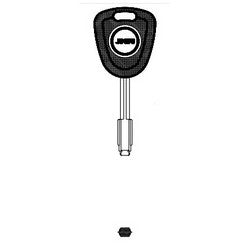 Jma Usa TP06JAU-2.P NS 23 | Car Key Blank, Transponder, Nickel Silver, For Jaguar