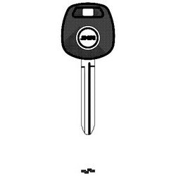 Jma Usa TPX1TOYO-15.P NP 26 | Car Key Blank, Texas, Fixed Cloneable, Transponder, Toy43At4, Brass, Nickel Plated, For Toyoto