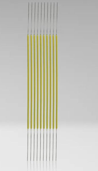 Jonard 30-Y-50-020 | 30 AWG Kynar® Wire Pre-Cut, Yellow, 2" (Pack of 50)