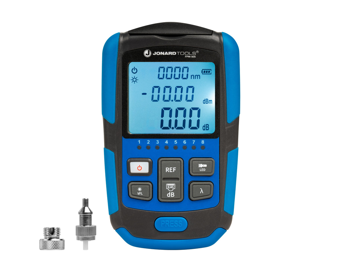 Jonard FPM-50S | Mini Optical Power Meter, (-50 to +26dBm)