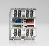 Jonard K-5EJ/25 | CAT5e Keystone Ethernet Jack, 25 Pack