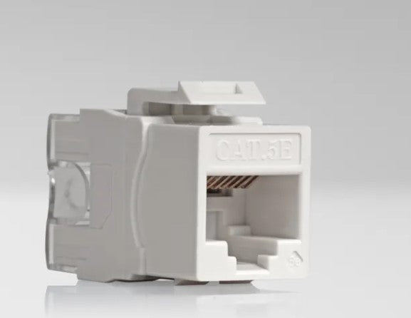 Jonard K-5EJ/25 | CAT5e Keystone Ethernet Jack, 25 Pack