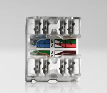Jonard K-5EJ/5 | CAT5e Keystone Ethernet Jack, 5 Pack