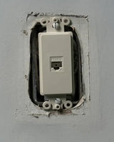 Jonard K-M1/3 | Single Gang Screw-in Keystone Mount, 3 Pack