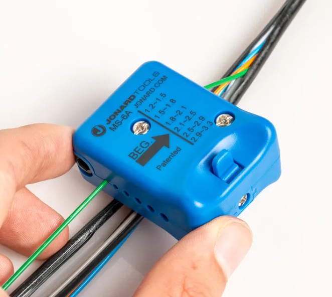 Jonard MS-6A | Mid Span Slitter for Air Blown Fiber (1.2 mm-3.3 mm)