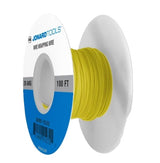 Jonard R28Y-0100 | 28 AWG Kynar® Wire, Yellow, 100 ft