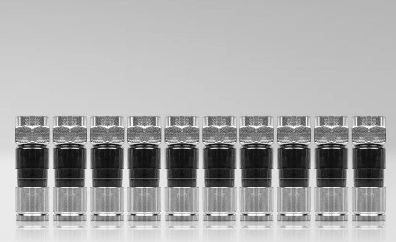 Jonard RG6-10 | RG6 Connectors (Pack of 10)