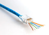 Jonard RJ45-5100 | CAT5e RJ45 Pass-Through Connectors (Pack of 100)