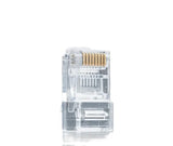 Jonard RJ45-5100 | CAT5e RJ45 Pass-Through Connectors (Pack of 100)