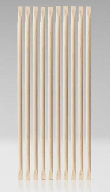 Jonard S-389M/10 | Double-Ended Orange Sticks (Pack of 10)