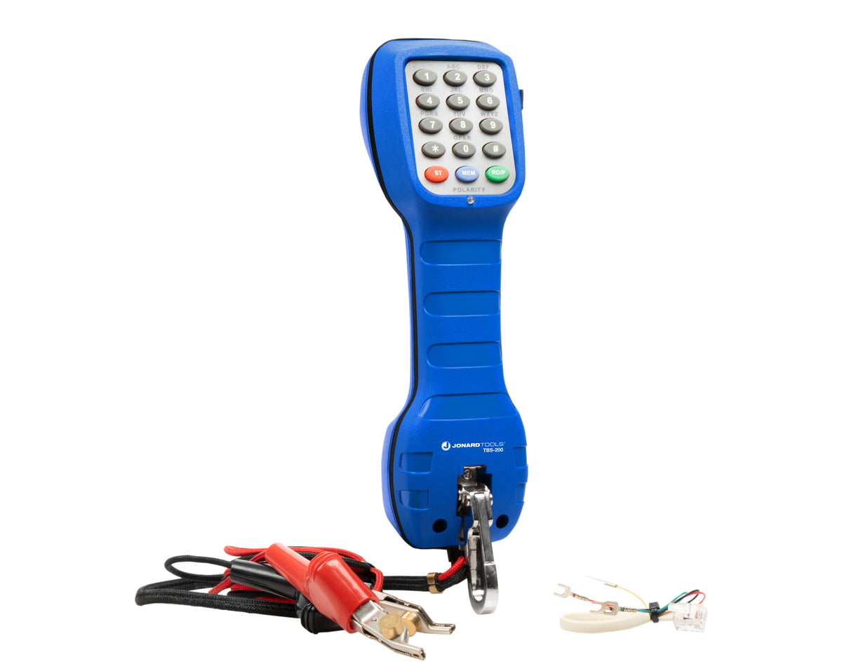 Jonard TBS-200 | Telephone Butt Set with High Impedance Monitoring, Analog