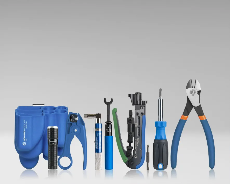 Jonard TK-86 | COAX Tool Kit with Universal Compression Tool for RG59/6 and CAT/TP Cables