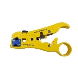 Jonard UST-525 | Universal Cable Stripping Tool with Cable Stop for COAX, Network, and Telephone Cables