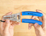 Jonard WSS-612 | Stainless Steel Curved Wire Stripper, 6-12 AWG