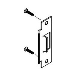 Kaba 204119-26D-01 | Mechanical Lock Strike Kit, 4-7/8" Length, Satin Chrome with Screw, for 5000 Series Mechanical Lock