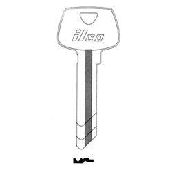 Kaba Ilco 01007LL NS A40 | Key Blank, Sargent 6-Pin, Sectional