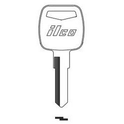 Kaba Ilco 1642 NP A09 | Cylinder Lock Key Blank, Natural Nickel Silver, 9 Price Group, For Skytrak