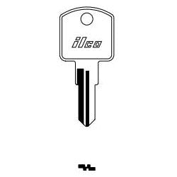 Kaba Ilco 1675 NP A03 | Key Blank, Brass, Nickel Plated, 3 Price Group, For Armstrong