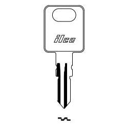 Kaba Ilco 1681 NP A03 | Key Blank, Brass, Nickel Plated, 3 Price Group, For FIC3