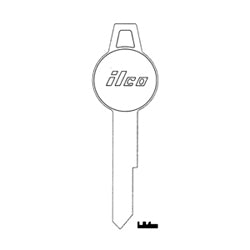 Kaba Ilco 1764S NP A15 | Key Blank, Chrysler Secondary