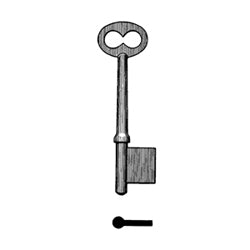 Kaba Ilco 19B MI A22 | Spacer, 0.50"H x 0.62"W x 0.09"T