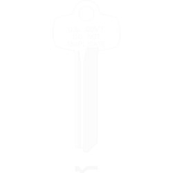 Kaba Ilco 1A1DD1 NS A30 | Key Blank, Look-Alike, DD Keyway, Natural Nickel Silver, 5 Price Group, For Best/Falcon