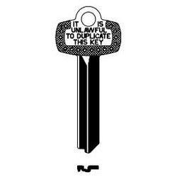 Kaba Ilco 1A1N1 NS A30 | Key Blank, Look-Alike, N-Keyway, Natural Nickel Silver, 5 Price Group, For Best/Falcon