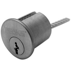 Kaba Ilco 3402-26D-1010-K1 | Rim Lock Cylinder, Peaks Classic, Standard, 140 6-Pin, Uncombinated, K1 Keyway, Satin Chrome