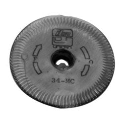 Kaba Ilco 34MC | Key Machine Cutter, Milling, 2.25" Diameter, 0.25" Thickness, 0.5" Hole Diameter, High Speed Steel, For 2184CD, 2584CV and 2585DU