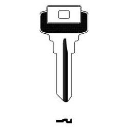 Kaba Ilco 67 BR A01 | Key Blank, Look-Alike, 5-Pin, Natural Brass, 1 Price Group, For Dexter/Master