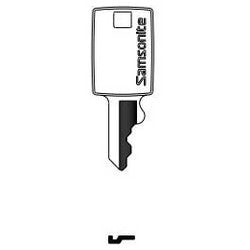 Kaba Ilco 70S NP A13 | Key Blank, Brass, Nickel Plated, 13 Price Group, For Samsonite