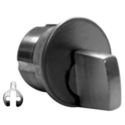 Kaba Ilco 7151TK2-26D | Mortise Lock Cylinder, Turn Knob, Adams Rite Cam, 1.15" Diameter x 1-5/16" Length, Satin Chrome