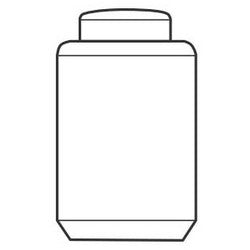 Kaba Ilco 8144-00-3004 | Cylinder Lock Pin, Patent Bottom, With Large Diameter Plug, For Key-In-Knob Cylinder, 100 each per Pack