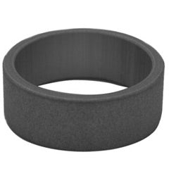 Kaba Ilco 861R-28-10 | Mortise Cylinder Collar, Solid, 1/2" Thickness, Clear Anodized Aluminum