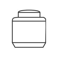Kaba Ilco 8800-00-3004 | Cylinder Lock Pin, Patent Bottom, For Key-In-Knob Cylinder, 100 each per Pack