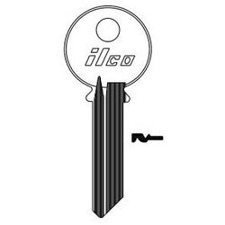 Kaba Ilco 998SMK NP A14 | Cylinder Lock Key Blank, 6-Pin, Brass, Nickel Plated, 14 Price Group, For Yale